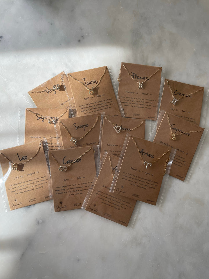 Zodiac Astrology Necklace