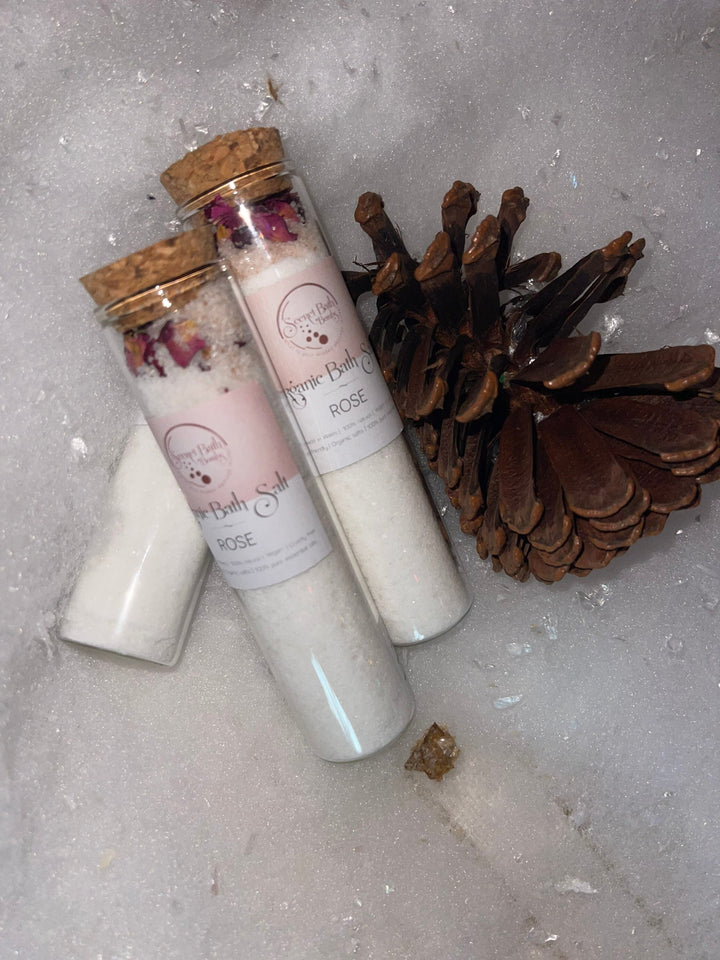 Organic Rose Bath Salts