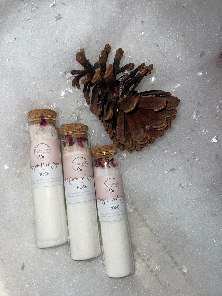 Organic Rose Bath Salts